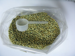 Adubo de liberação lenta.